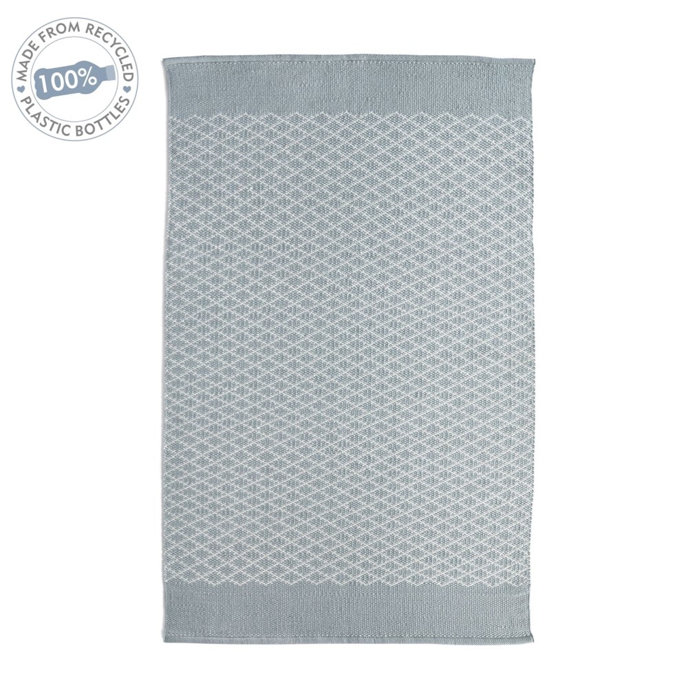 Hug Rug Reversible Woven Trellis Rugs in Grey